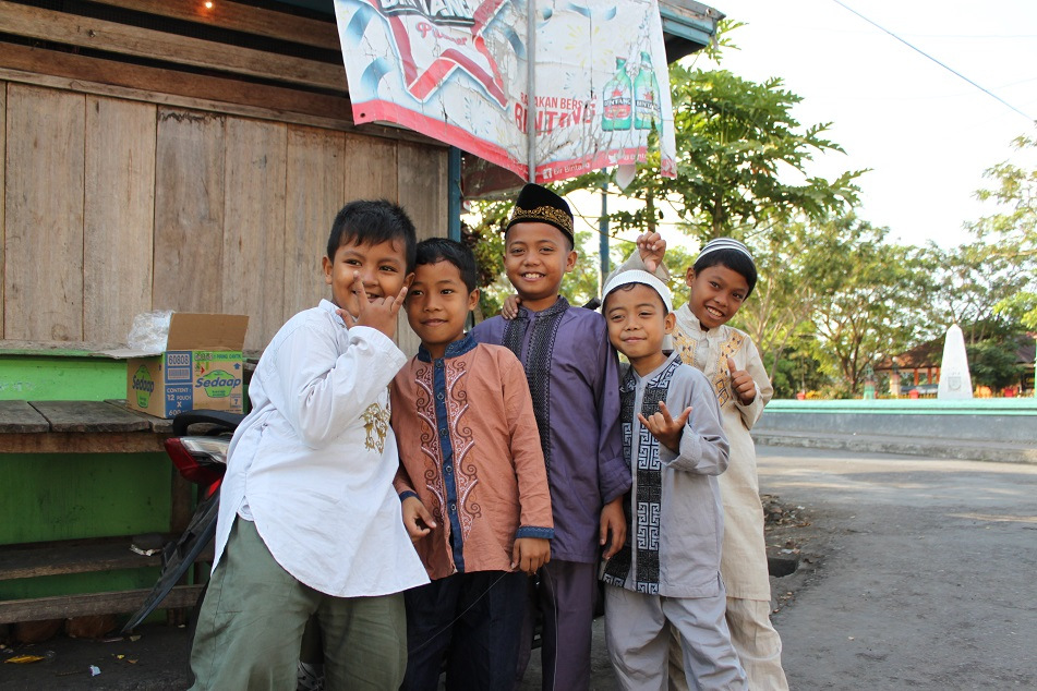 Cheerful Boys in Banda